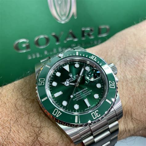 rolex green gold watch|rolex submariner green bezel.